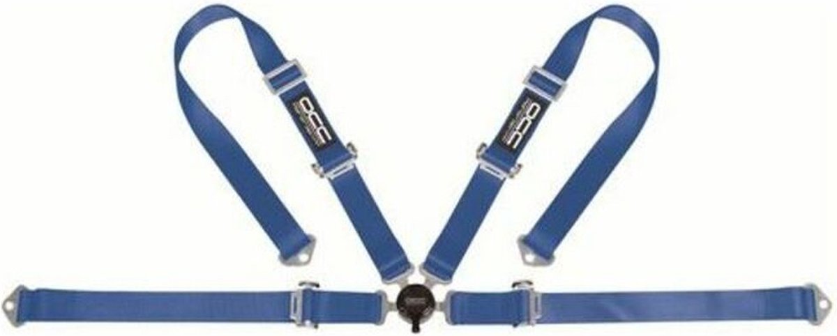 Cintura da corsa a 4 punti Occ Motorsport blu