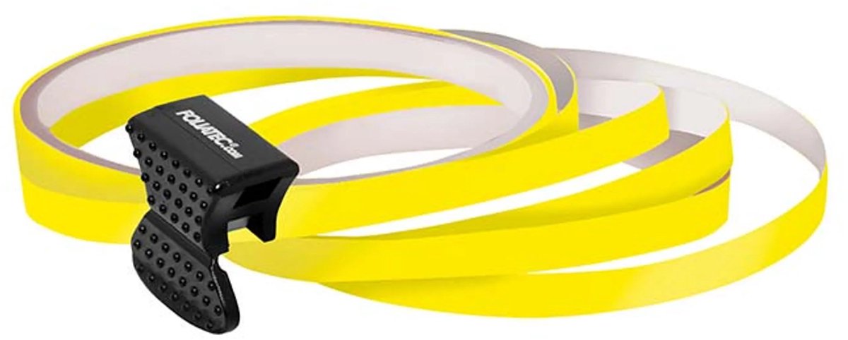 Pin striping Foliatec per cerchi giallo - larghezza = 6mm: 4x2,15 metri