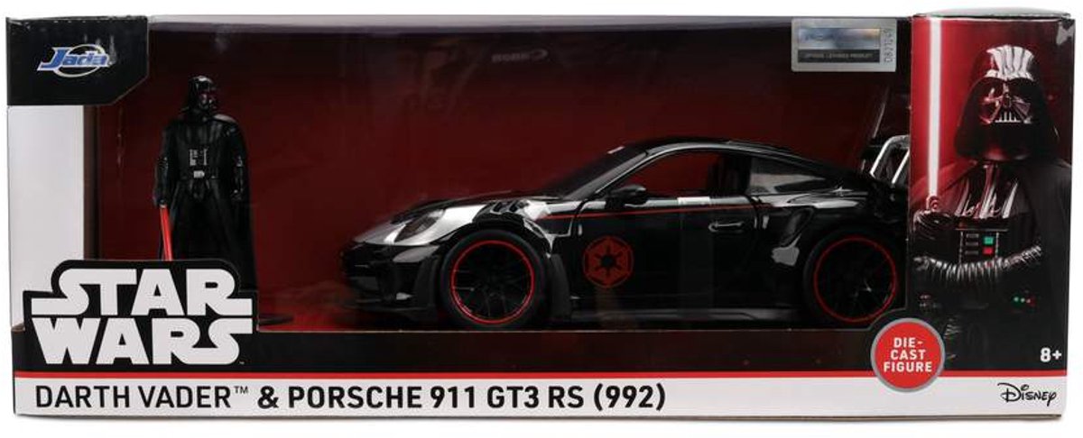 Jada Toys Star Wars - Darth Vader Porsche 911 GT3 RS (992) - pressofuso - Jada - scala 1:24