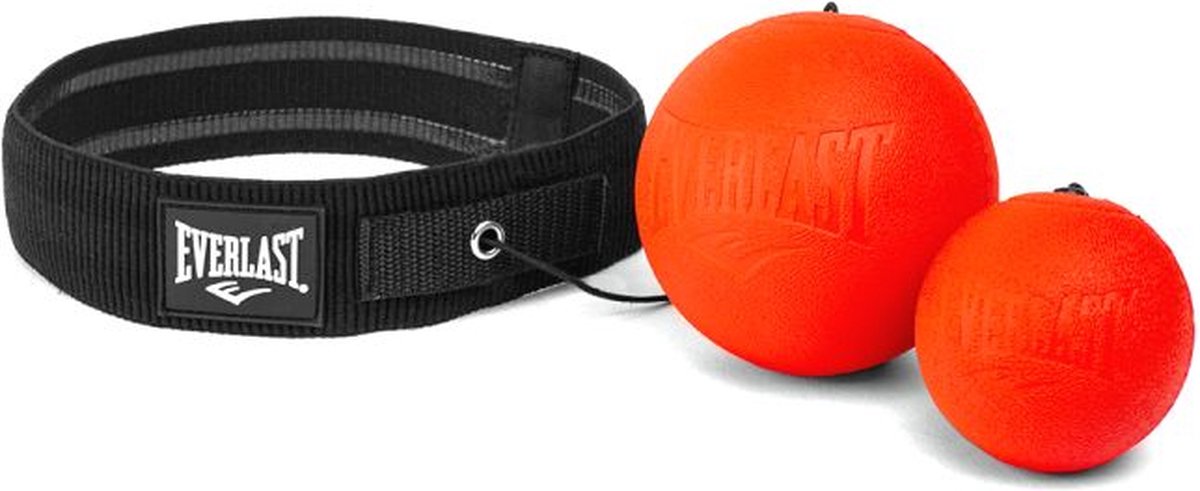 Everlast Powerlock Reflex Speed Ball arancione