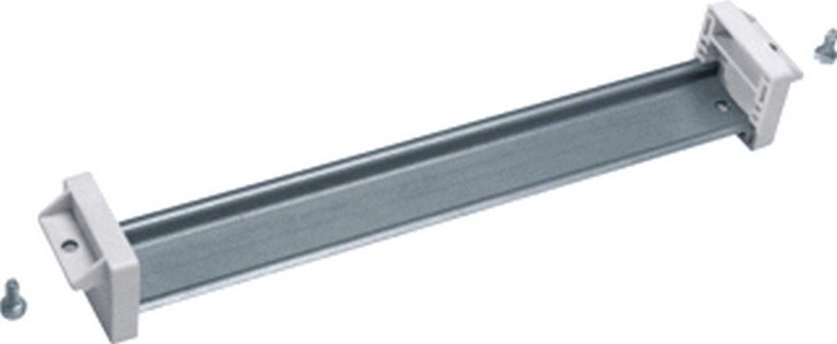 Hager hgr montagerail din-rail 75mm, rvs (rvs), (hxl) 40x40mm
