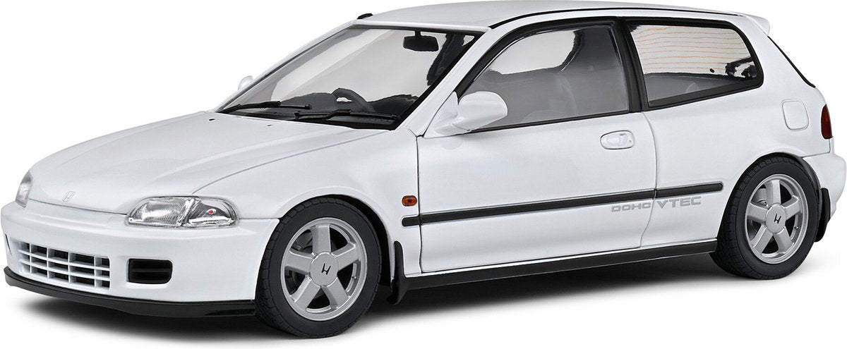 Solido honda civic eg6 modelauto 1:18 wit