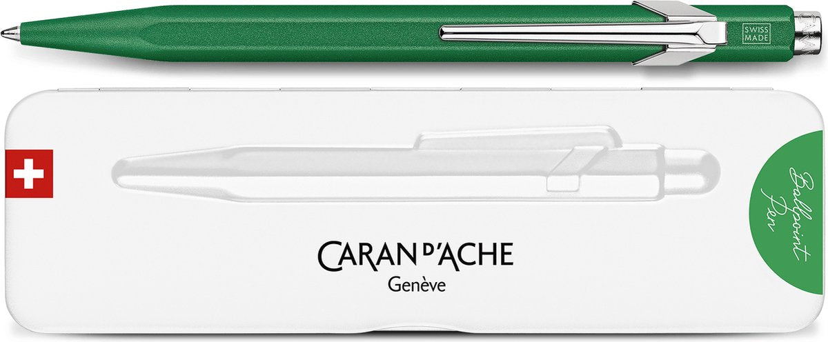Bolígrafo Caran d'ache colormat-x verde (verde)