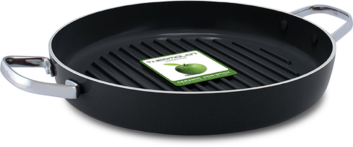 Greenpan Essentials sartén grill redonda 28 cm