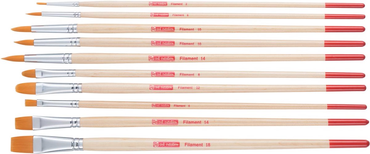 Talens art creation penselenset polyester 10 stuks