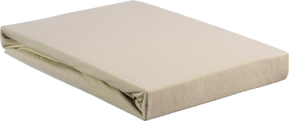 Jersey Beddinghouse - lenzuolo con angoli topper - 160x200 220 - sabbia