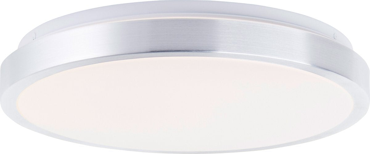 Brilliant livius - lampada da soffitto - LED 22w - nichel