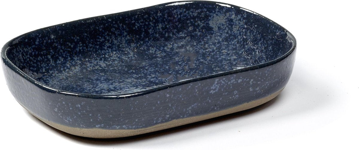 Serax - merci la nouvelle table - piatto fondo m - blu grigio - 8 pezzi
