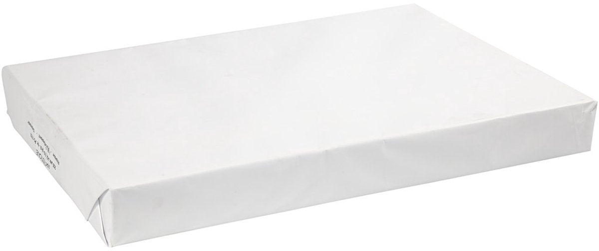 Papel de dibujo Creativ company, a2, hoja 420x594 mm, 160 gr, blanco, 250 hojas 1 caja