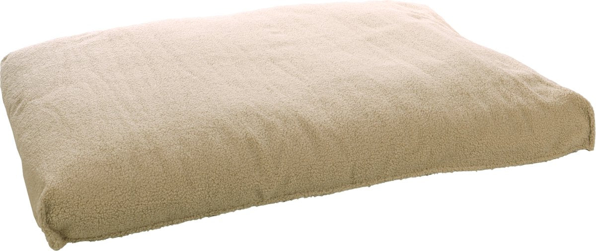 Flamingo mieke - cojín perros - cojín mieke rectangular + cremallera beige 100x70x8cm - 1ud - 137213 - 1ud