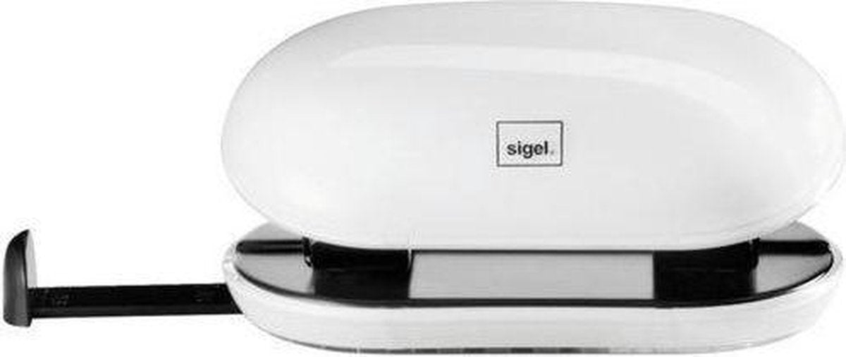 Perforatore Sigel - stile occhio - 2 fori - plastica - si-sa103