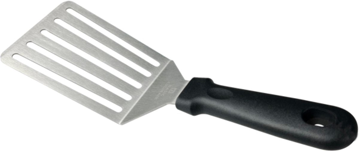 Spatola per barbecue culinaria di base con fessure