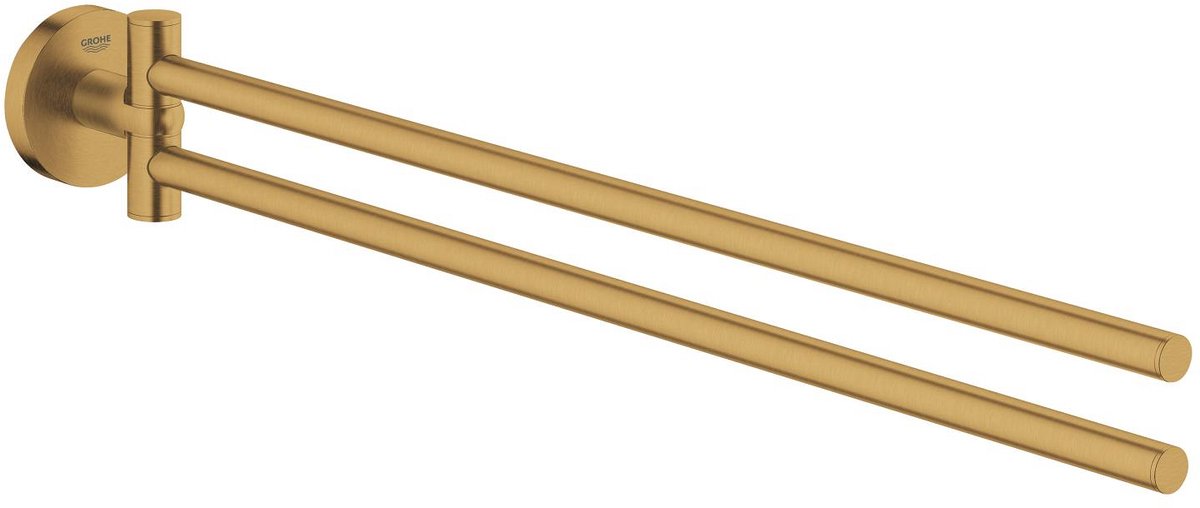 Grohe start handdoekhouder – draaibaar – 439 mm – wandmontage – metaal – geborsteld cool sunrise