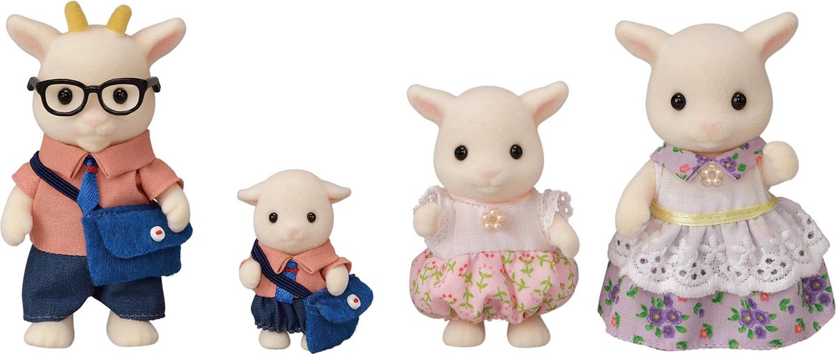 Figure di gioco morbide e vellutate della famiglia delle famiglie Sylvanian