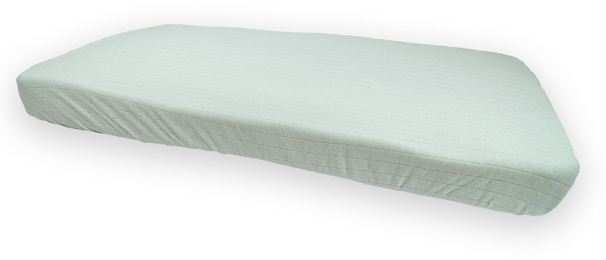 Lodger Slumber - sábana ajustable - verde - 60x120cm - algodón orgánico