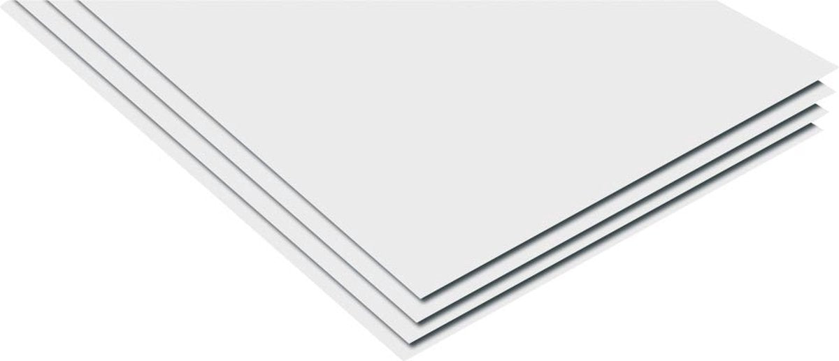 Merkloos sans marque tekenpapier 120 g m² formaat 21 x 297 cm (a4)