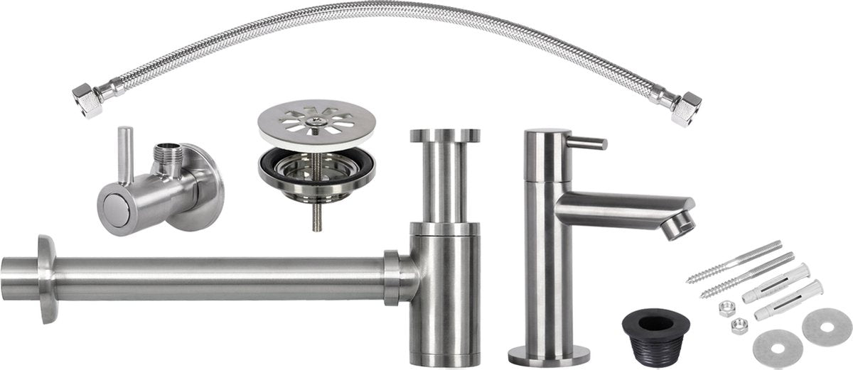Set rubinetteria Differnz cromo opaco