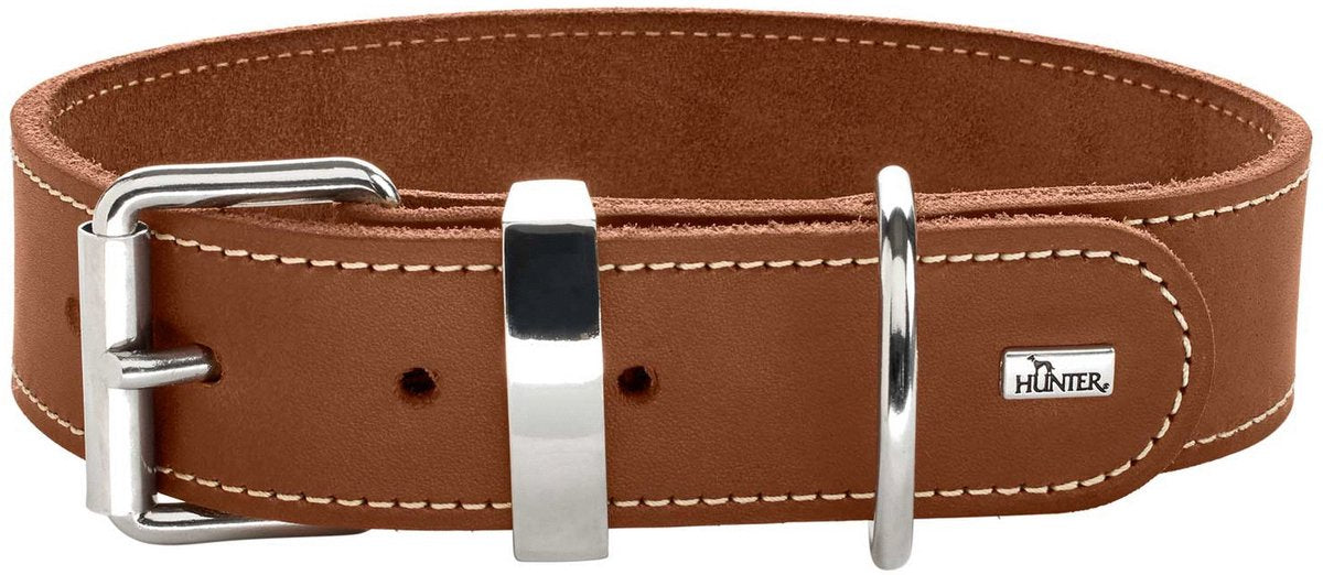 Collare da cacciatore aalborg special cognac - collare per cani - 35 cm