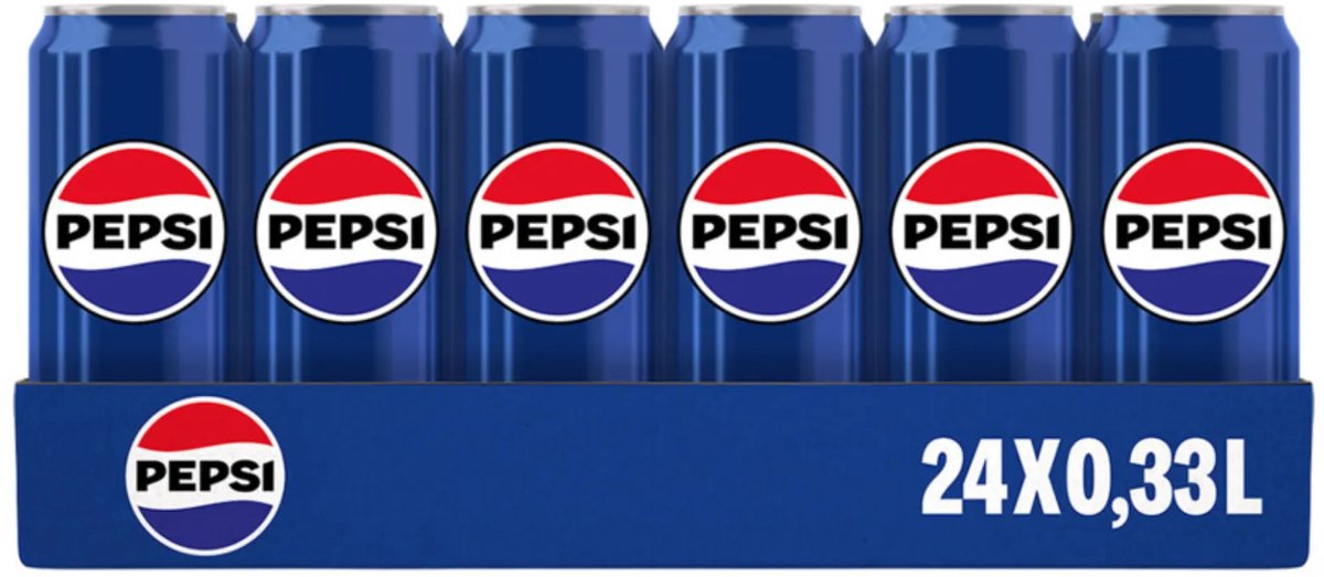 Pepsi - normale - 24 x 330 ml - vassoio