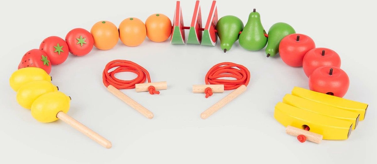 Tickit ® cordón de madera fruta
