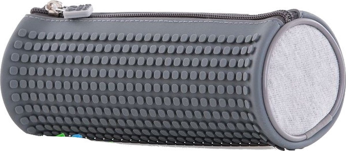 Astuccio Pixie Crew con pannello in silicone e pixel 20 cm grigio