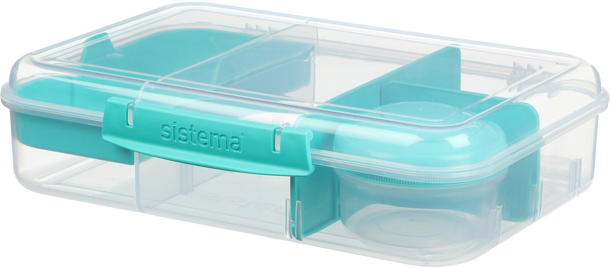 Sistema to go lunch box bento create minty teal 1.48l