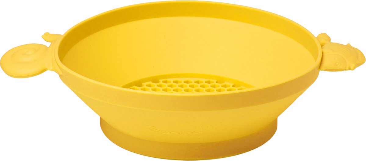 Tamiz Scrunch - amarillo - plegable - reciclable