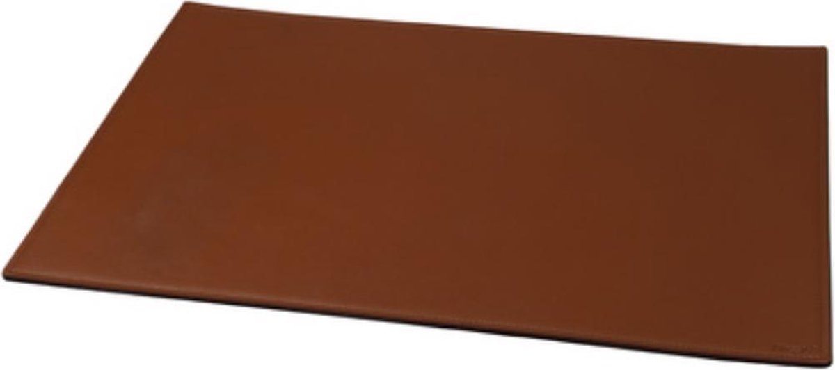 Alassio bureau onderlegger - 65 x 45 - leer - cognac - ju-52001