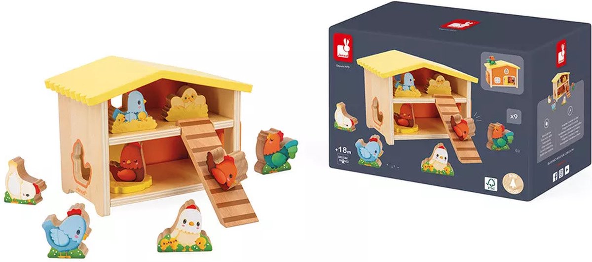 Janod - granja - mi primer gallinero