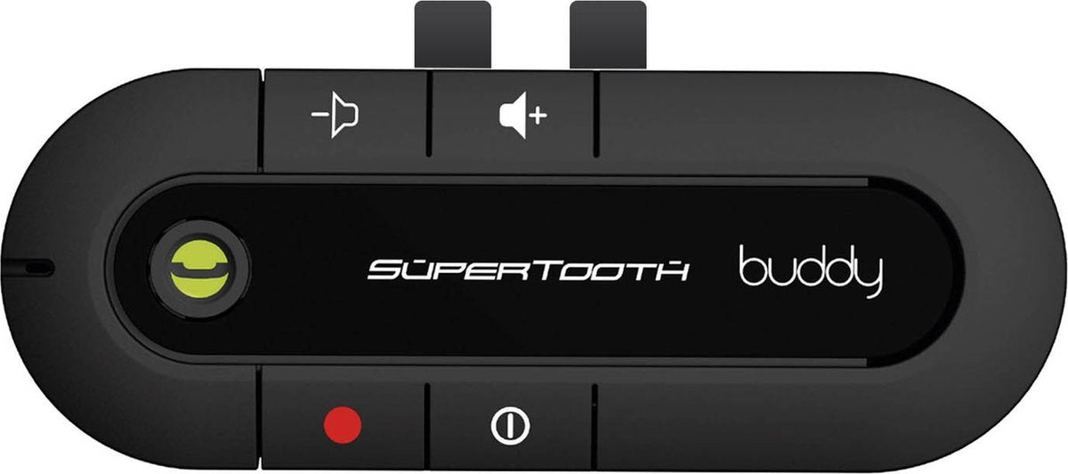 Supertooth , auto hands-free kit spraakherkenning, multipoint-technologie, zwart