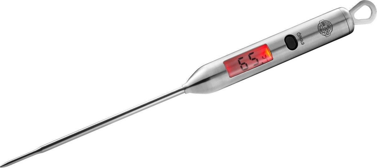 Gefu bbq digitale kernthermometer – voor vlees, grill en bbq – tot 300°c