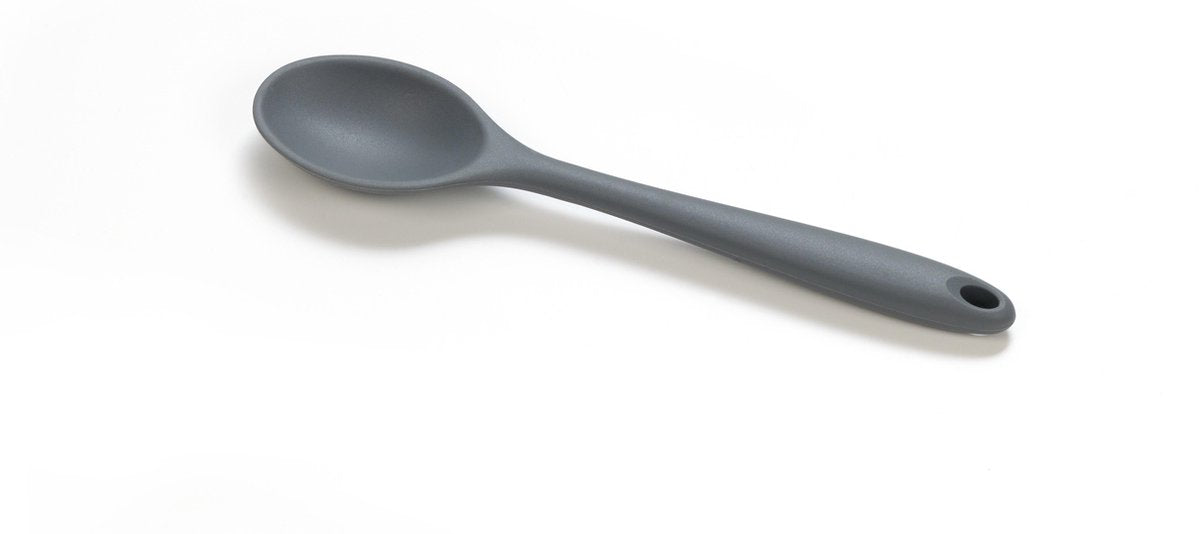 Cucchiaio da cucina culinario di base - silicone -20 cm - grigio