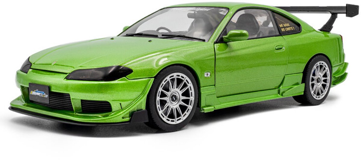 Solido Nissan Silvia S15 Spec-R Aero Works '99, scala verde 1:18