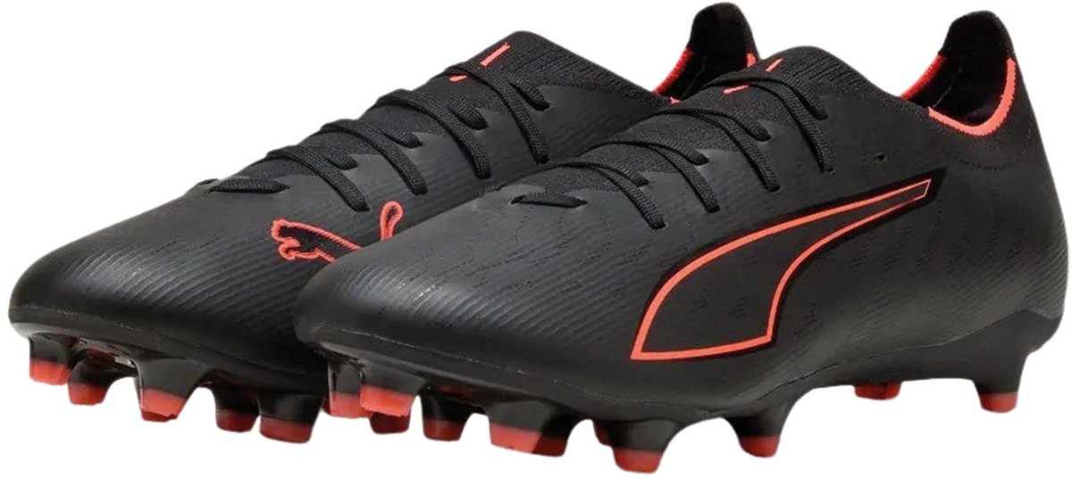Scarpe sportive unisex Puma ultra 6 match fg ag - nere-rosse