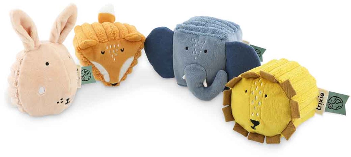 Bloques sensoriales Trixie - 4 animales