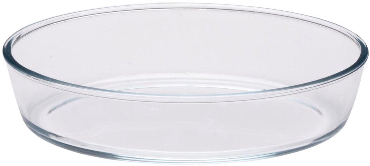 Alpina ovenschaal glas 1.6l - 26x18x6 cm - vaatwasserbestendig - magnetron- en ovenbestendig - ideaal voor lasagne, gratin en ovenschotels