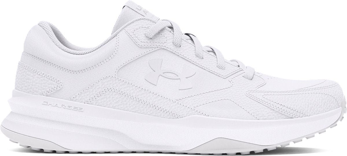 Under armour ua edge lthr-wht calzado deportivo para hombre - blanco - halo grey