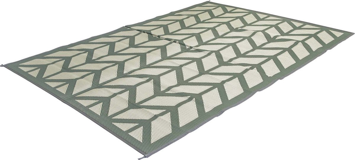 Bo-camp - industrial - chill mat - flaxton - groen - l