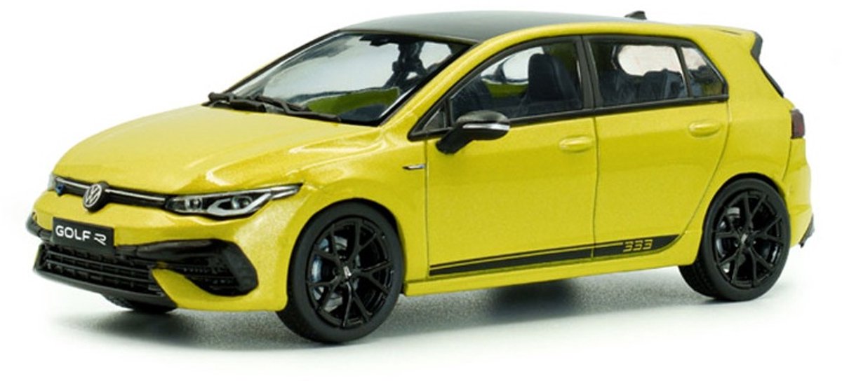 Solido vw golf r 333 edizione limitata '23, scala gialla 1:43