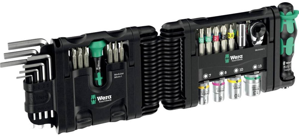 Set modulare Wera Tool-Check 1, 50 pezzi
