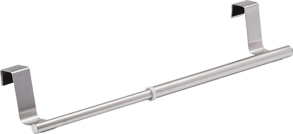 Wenko toallero extensible grande - plateado - colgar sin taladrar | extensible