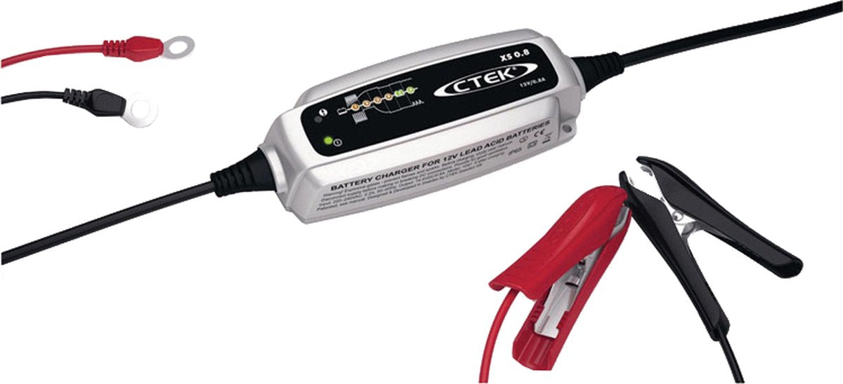 Cargador bateria ctek xs0.8 12v