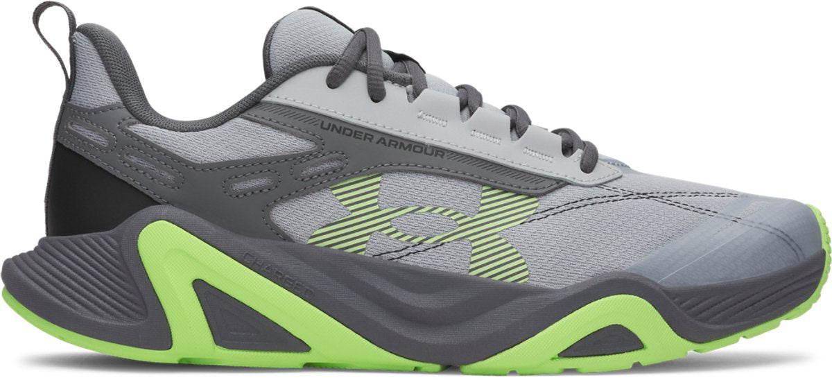 Scarpe sportive Under Armour UA Charged Commit TR 5-Gry da uomo - Mod Grey - Castle Rock - Lumos Lime