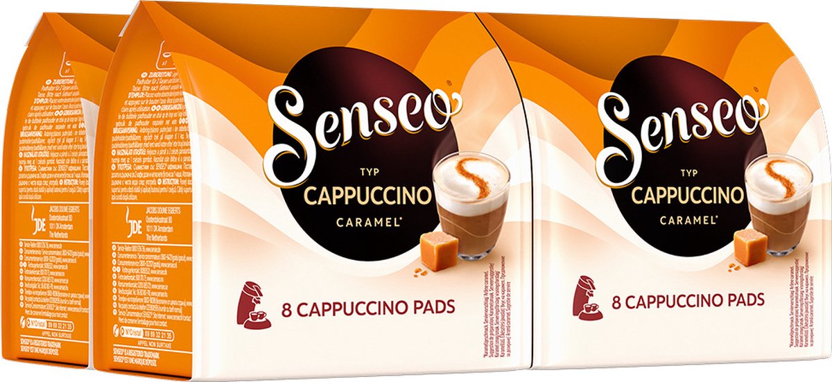 Senseo cappuccino caramello (4x 8 cialde)