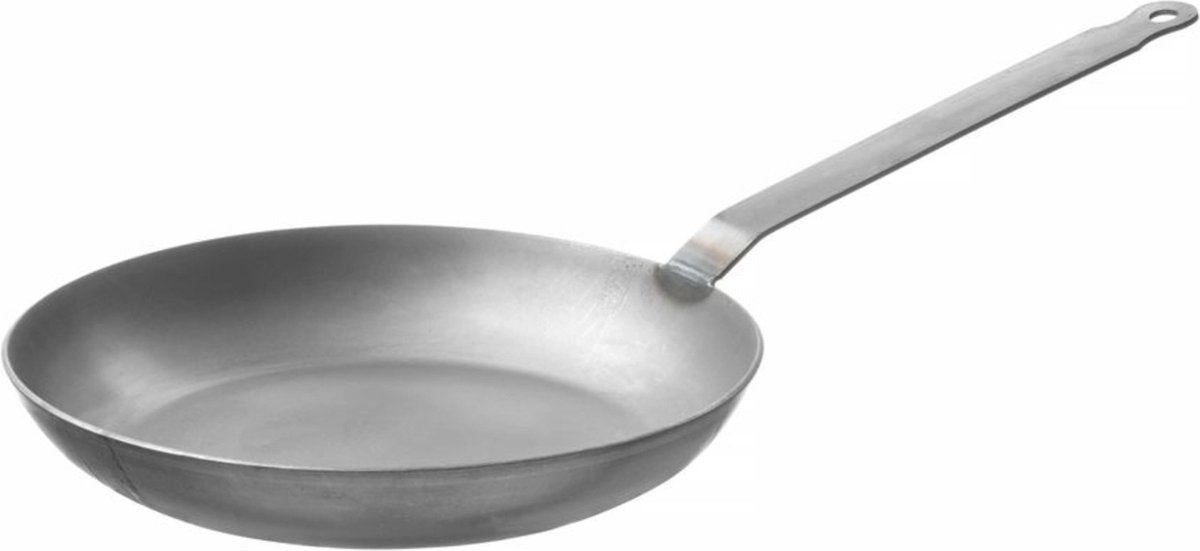 Sartén tradicional Hendi – chapa de acero – mango soldado – ⌀280 mm