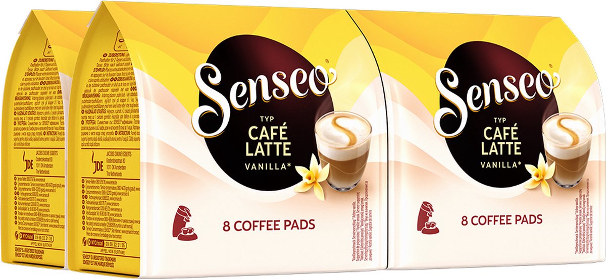 Senseo café latte vaniglia (4x 8 cialde)