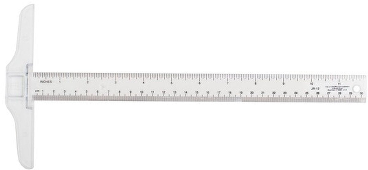 Righello a T Westcott - triangolo da disegno - 30 cm - trasparente - ac-jr12