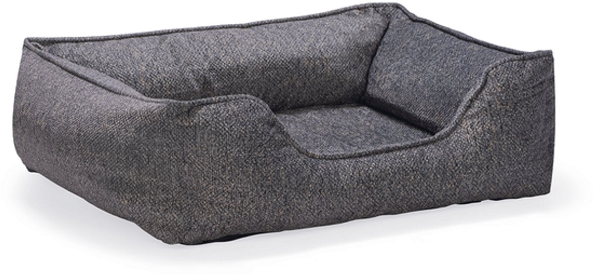 Beeztees mua - cuccia ortopedica per cani - grigio marrone - 80x65x6 cm