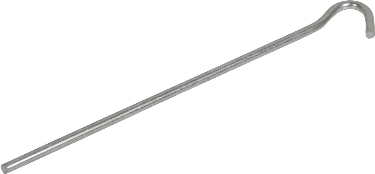 Bo-camp - tentpen - open oog - 10 stuks x 18 cm - gegalvaniseerd staal