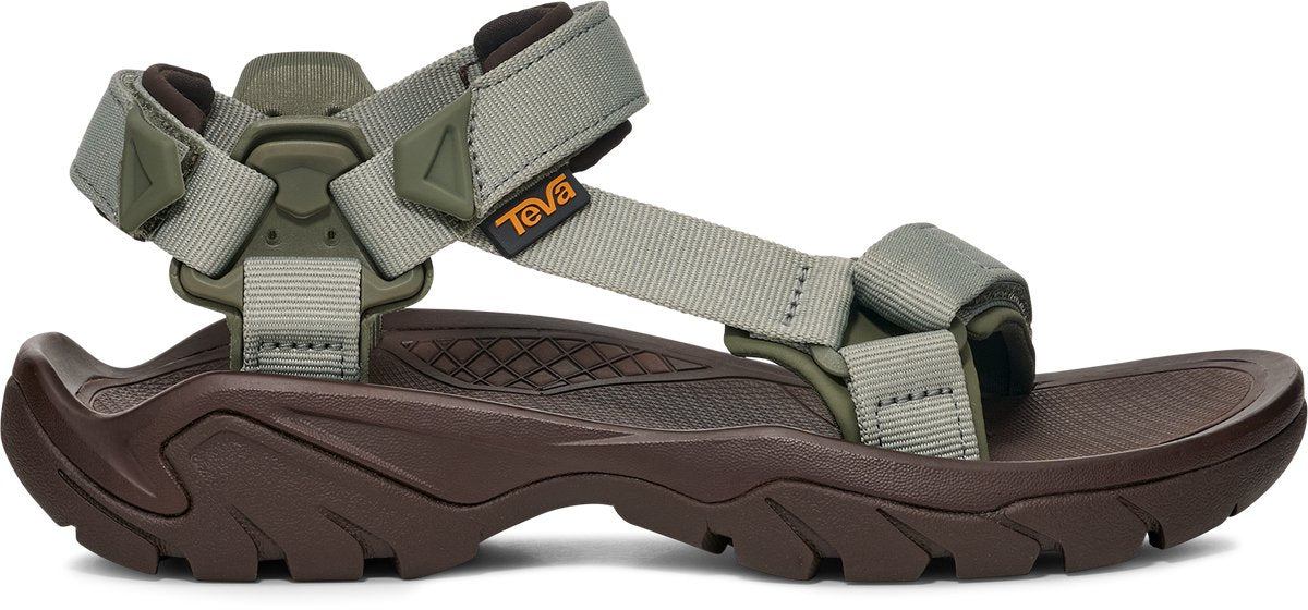 Sandali universali da donna Teva w terra fi 5 - erba marina - verde